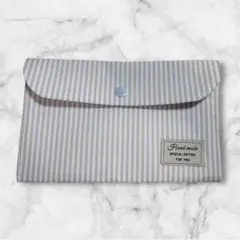 ハンドメイド ストライプ マルチケース