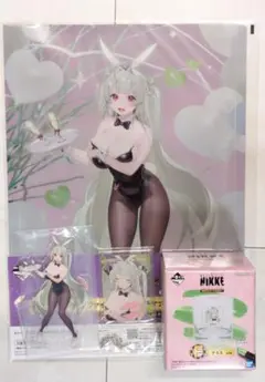 NIKKE一番くじ ソーダセット グラス・アクスタ・クリアファイル・チャーム