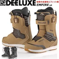 DEELUXE 女性用 スノーボードブーツ ブラウン　23.5 2026年最新】DEELUXE サイズ：23 〜 23.5cm スノーボード ブーツ(女性