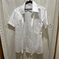 新品未使用PERSON’S（パーソンズ）半袖シャツ 白 レディース13号（XL)のサムネイル