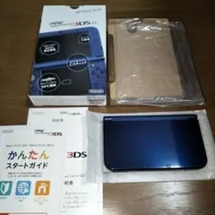 上画面IPS液晶　Newニンテンドー3DSLL メタリックブルー