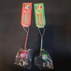 【激レア】ご当地キティ　青森限定　りんご　2個Set　ハローキティ　根付け　廃盤