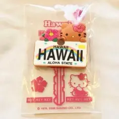 未開封　ハワイ限定⭐️ ハローキティ　キーカバー　日焼けキティ　キーホルダー　レア
