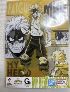 ヒロアカ 一番くじ　ファットガム　クリアポスター　ラバーコースター