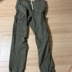 カーゴパンツ　オリーブグリーンのサムネイル