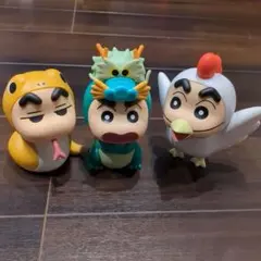クレヨンしんちゃん フィギュア 3体セット