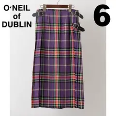 美品！O'NEIL of DUBLINオニールオブダブリン プリーツスカート 6のサムネイル