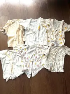 ベビー短肌着50-60 ６枚セット