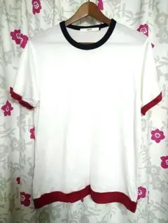 【値下】efilevol　Tシャツ　トリコロール　エフィレボルのサムネイル