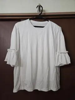 マタニティ 授乳服 半袖 トップス ホワイト