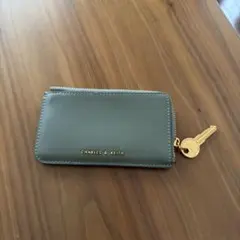 CHARLES & KEITH グリーン カードケース