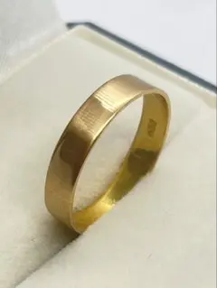 純金 リング