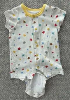 ミキハウス⭐︎Miki House ロンパース スター柄⭐︎水通しのみ　未使用　60