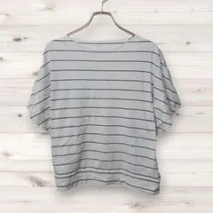 D0169 無印良品 良品計画 Tシャツ 半袖 カットソー (M～L) 白