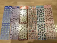 サンリオ　ぷくっとシール　6種　2セット