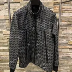 美品⭐️Oakley オークリー⭐️ブラックダイヤモンドパターンウインドジャケット⭐️