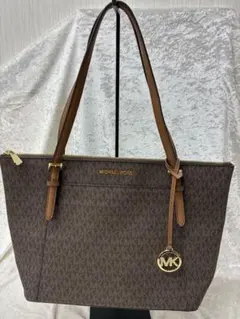 MICHAEL KORS ブラウン トートバッグ