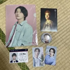 JO1 金城碧海　クリアファイル、トレーディングカード、缶バッチ