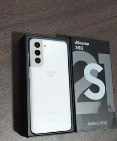 【美品】Galaxy S21 5G 256GB ファントムホワイト SIMフリー