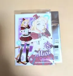 Aqours　ジングルベルがとまらない　トレーディングＬ判ブロマイド　小原鞠莉