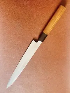 包丁 柳刃包丁 刺身包丁 和包丁 240mm モリブデン鋼 朴八角柄 17 