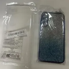 Galaxy A25 青色グラデーションケース