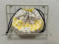 ハンドメイド　まんまる巾着