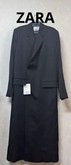 ZARA ブラック チェスターコート XL 新品