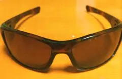 オークリー　 スポーツタイプ ブラウン サングラス