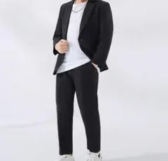 160cm スーツセット ブラック　フォーマル　卒業式　小学生