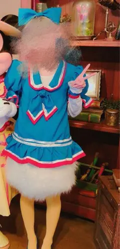 Dハロ仮装 コスプレ問屋製 ミートアンドスマイル ミニー 仮装 衣装 S