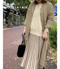 SHOO・LA・RUE コーデュロイシャツワンピース