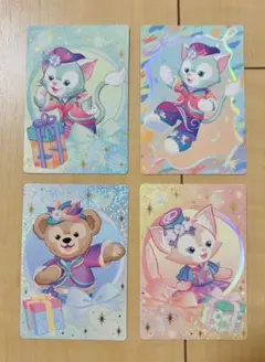 香港ディズニー 20周年ダッフィー&フレンズ トレカ