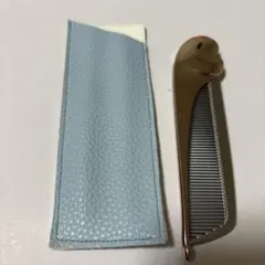 訳あり！ ReFa アイラ リファ ハートコームケース フェイクレザー 水色