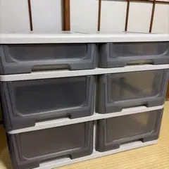 無印　収納　50×37cm 違う深さ6個 無印 収納 50×37cm 違う深さ6個 - メルカリ