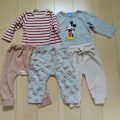 長袖　長ズボン　5点セット　90サイズ
