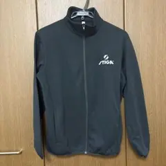 STIGA ジップジャケット Lサイズ ブラック
