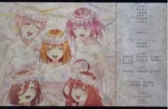 【 完品 】五等分の花嫁　映画 生コマフィルム　エンディングエンドロール