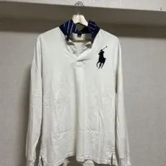 Polo Ralph Lauren ホワイトポロシャツ L