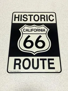 ルート66 カリフォルニア ヒストリック サイン プレート