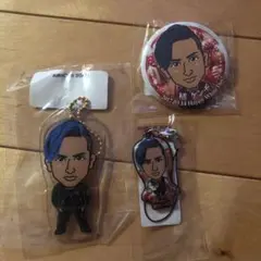 EXILE橘ケンチ KENCHI  クリアチャーム クリーナー 缶バッチ