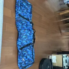 FIELDFORCE ブルーカモフラージュ柄 収納バッグ