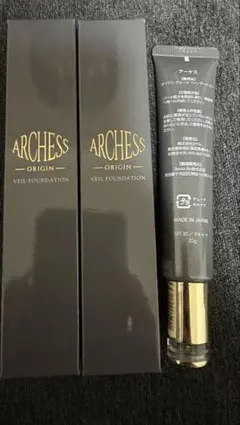 ARCHESS オリジン ヴェールファンデーション 2点コアクリーム 1点