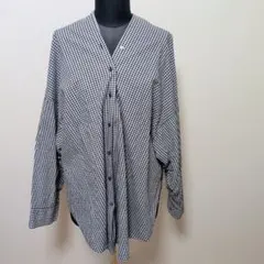 mizuiroind 半袖 ギンガムチェック プルオーバー | Mercari