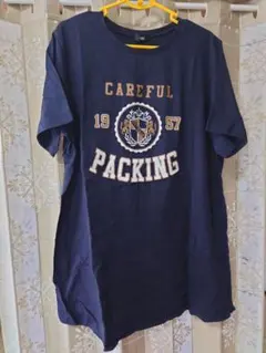 CAREFUL PACKING チュニック 5Lサイズ ネイビーのサムネイル