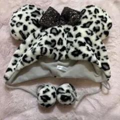ファンキャップ　フリー　ミニー　ヒョウ柄　レオパード
