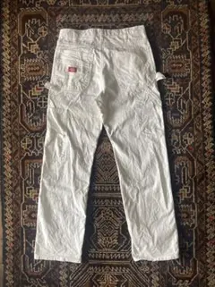Dickies ホワイトペインターパンツ 32×30 ゴールデンサイズ - メルカリ