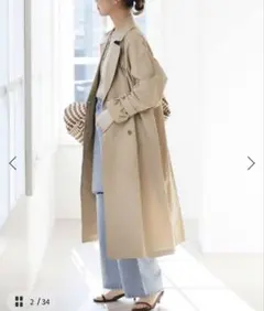 JOURNALSTANDARDrelumeコットンナイロンライトトレンチコート