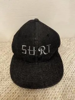 【希少レア！】Ron Hermanロンハーマン 両面ロゴ刺繍 ブラックキャップ 希少レア！】Ron Hermanロンハーマン 両面ロゴ刺繍 ブラック