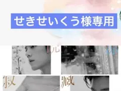 せきせいくう様専用ページ